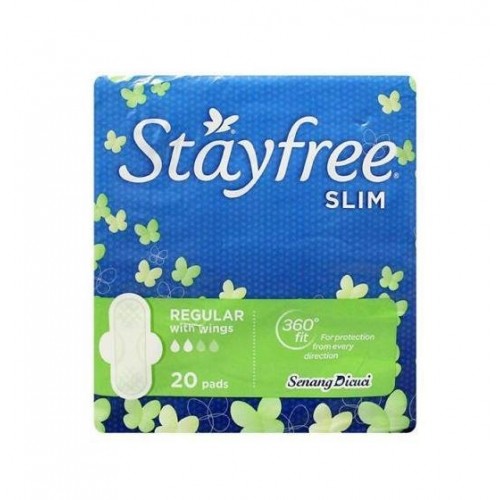 STAYFREE SLIM WINGS  20PCS