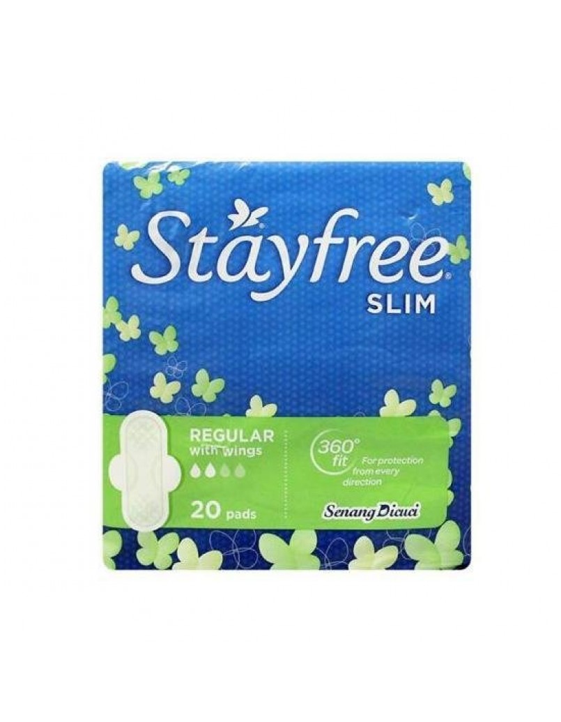 STAYFREE SLIM WINGS  20PCS