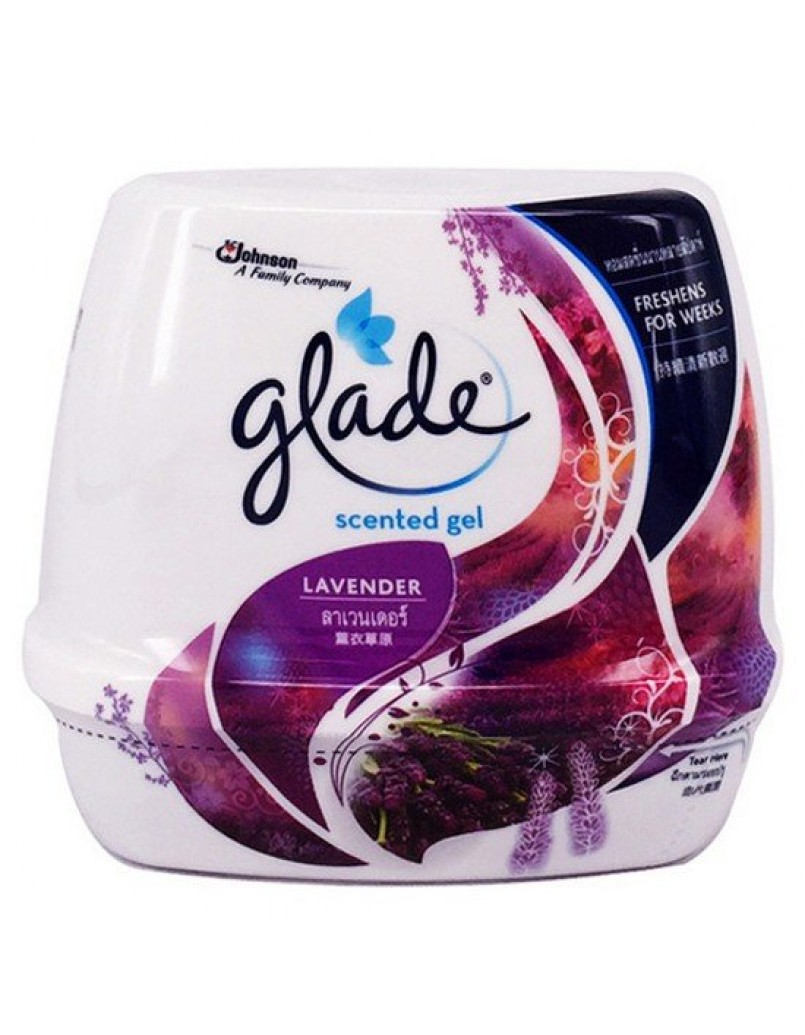 GLADE SCENTEL GEL LAVENDER 180G