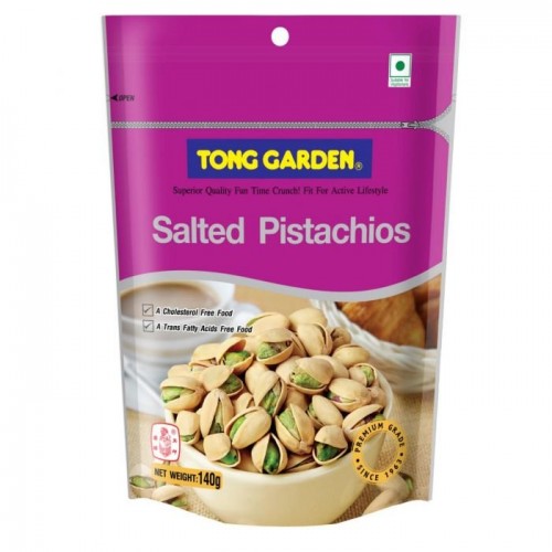 TG SALTED PISTACHIOS 140G