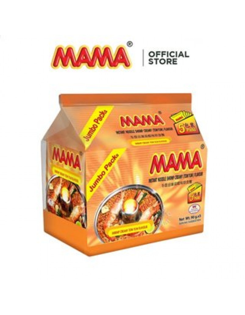 MAMA JUMBO TOM YAM CREAMY NOODLE 5 X90G