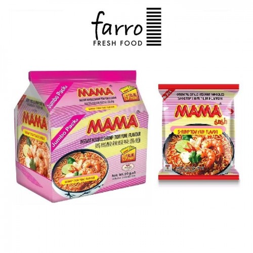 MAMA JUMBO TOM YAM SHRIMP NOODLE 5 X90G