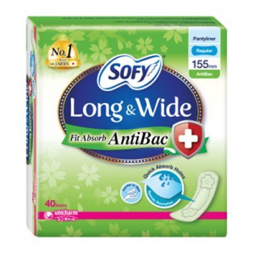 SOFY PL L&W FIT ABSORB (ANTI BAC) 10'S