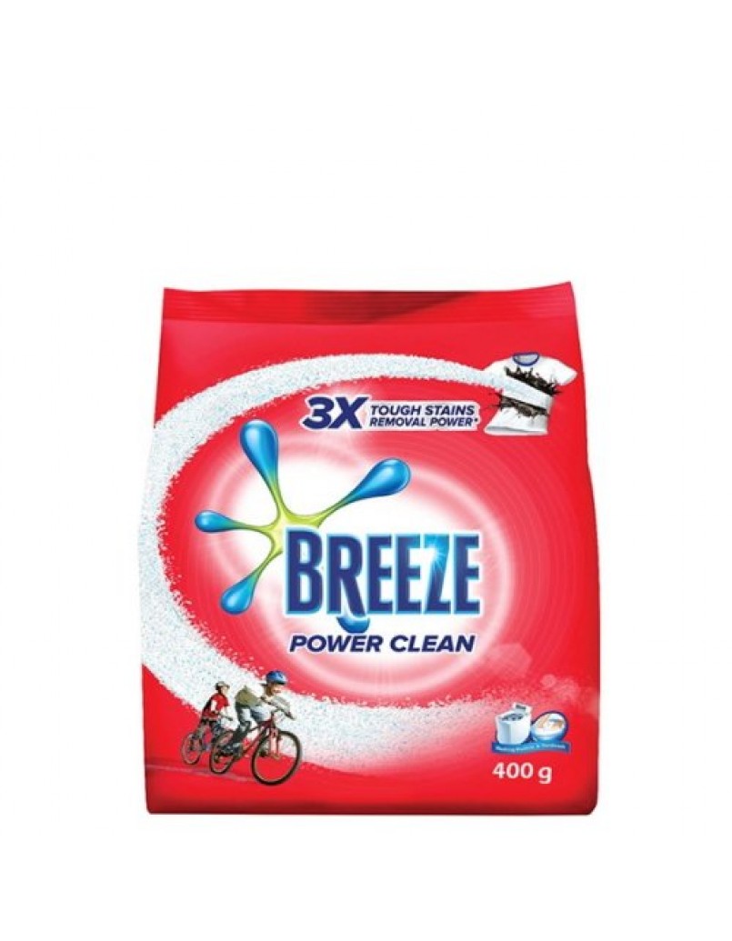 BREEZE POWDER POWER CLEAN 400G