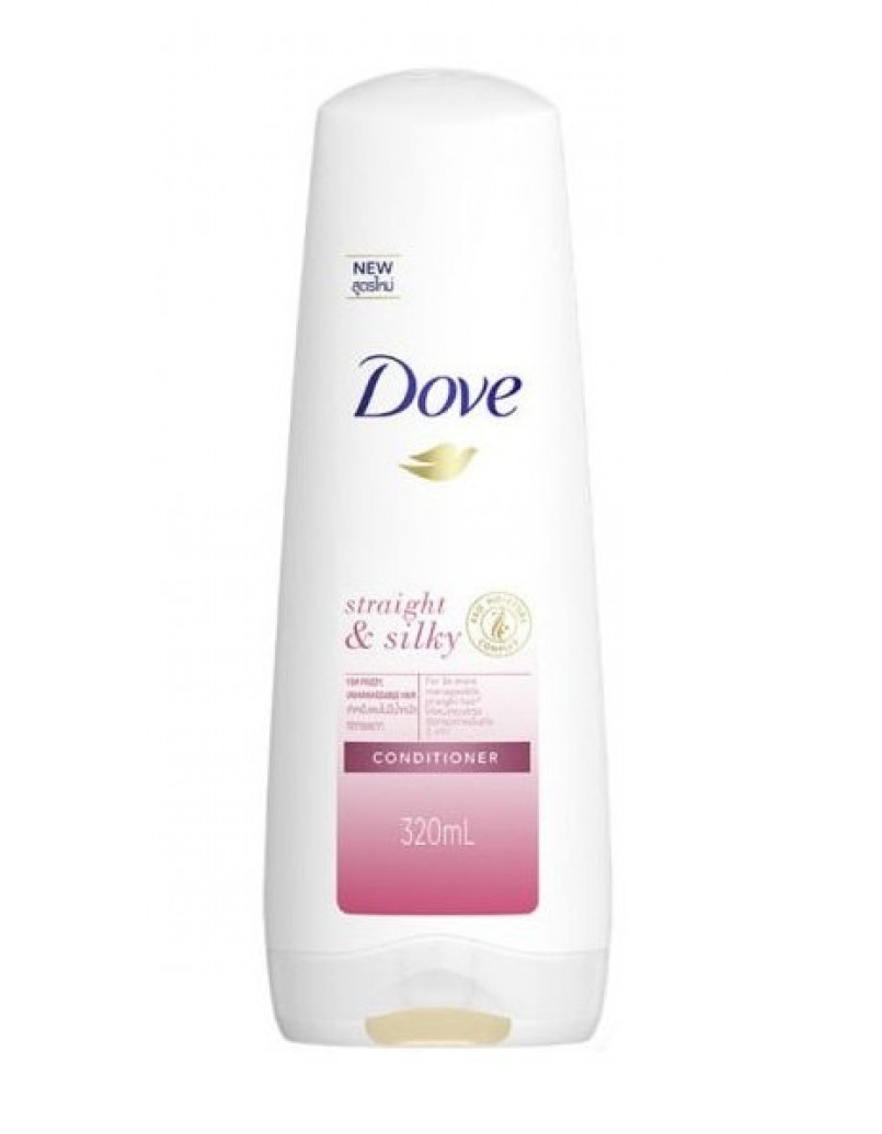 DOVE CONDITIONING STRAIGHT SILKY 320ML