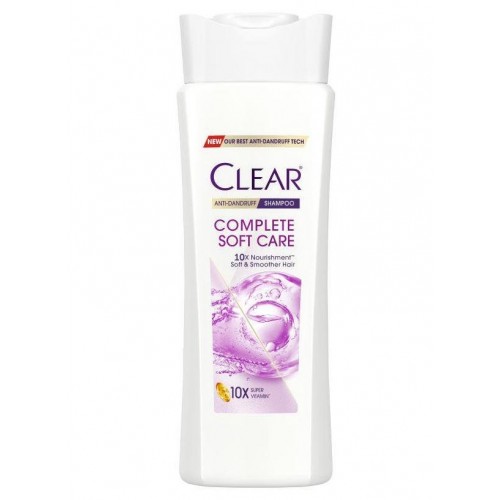 CLEAR SHAMPOO COMPLETE SOFT CARE 330ML