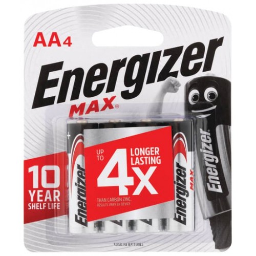 E91BP4M ENERGIZER AA 4'S