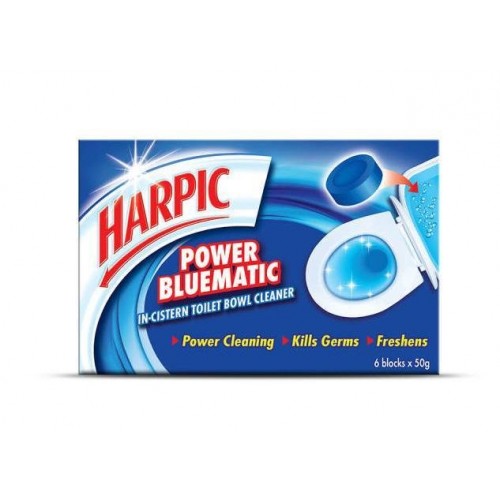 HARPIC POWER BLUEMATIC 6 X50G