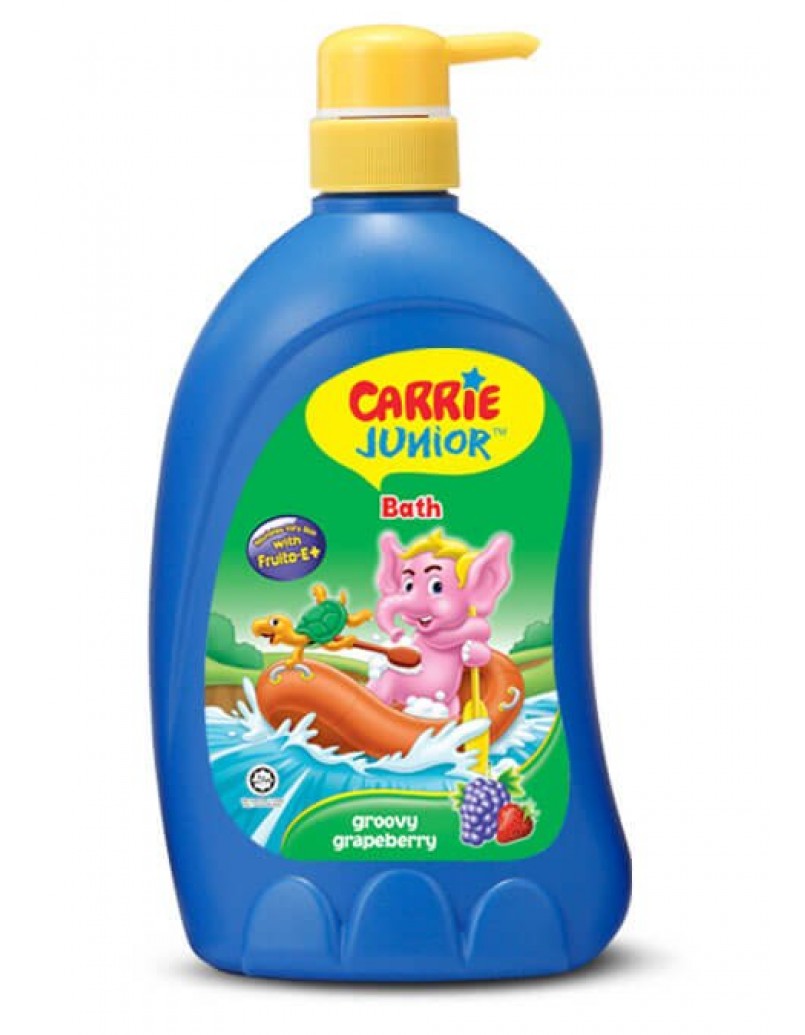 CARRIE JUNIOR BATH & SHAMPOO(GROOVY GRAP) 240ML