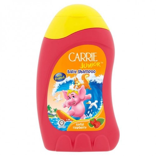 CARRIE JUNIOR BATH & SHAMPOO(JOYFUL RASPBERRY) 280ML