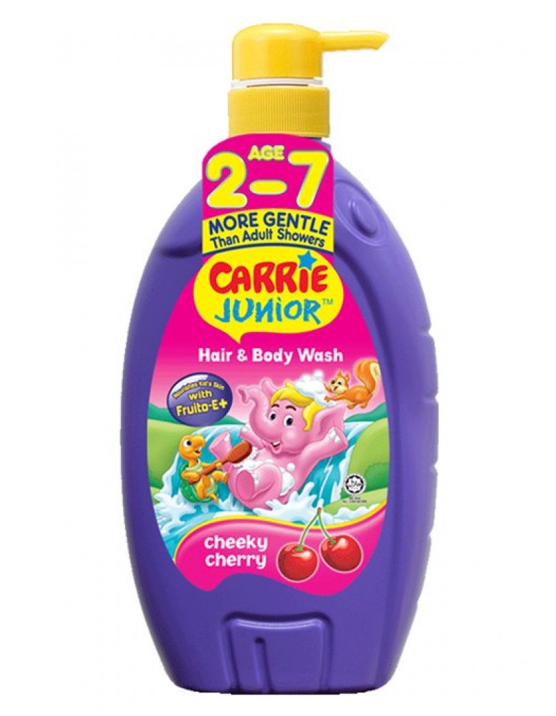 CARRIE JUNIOR BATH & SHAMPOO(CHERRY) 90ML