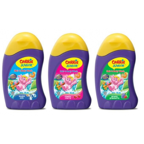 CARRIE JUNIOR BATH & SHAMPOO(GROOVY GRAP) 90ML