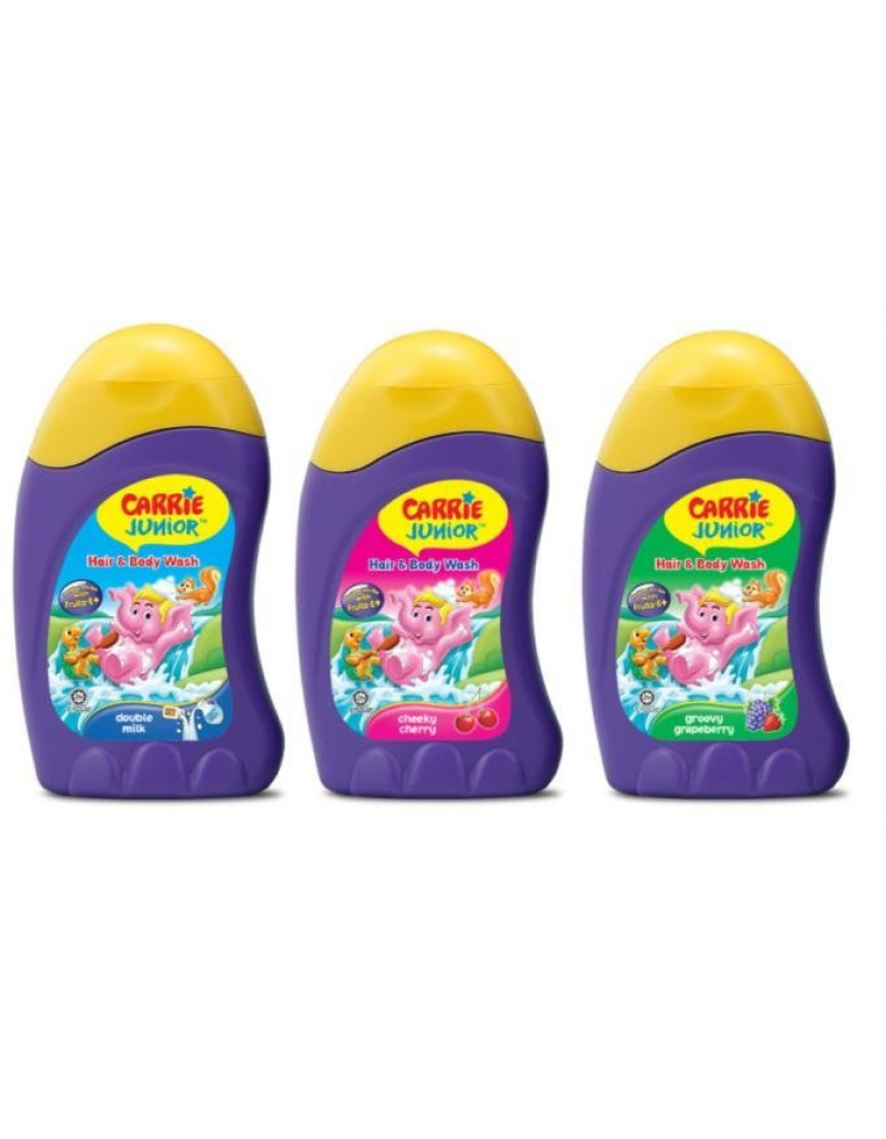 CARRIE JUNIOR BATH & SHAMPOO(GROOVY GRAP) 90ML