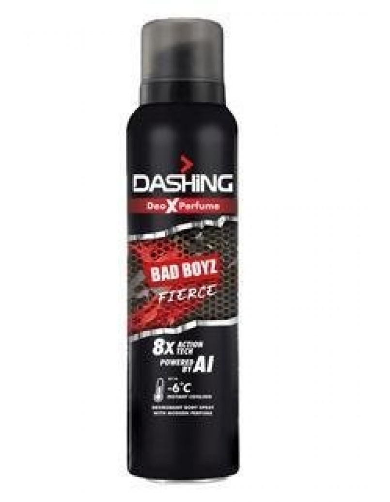 DASHING BAD BOYZ DEO PERFUME SPRAY  FIERCE 125ML