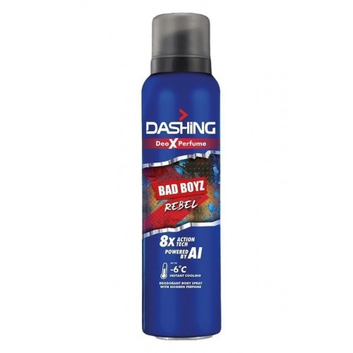 DASHING BAD BOYZ DEO PERFUME SPRAY REBEL125ML