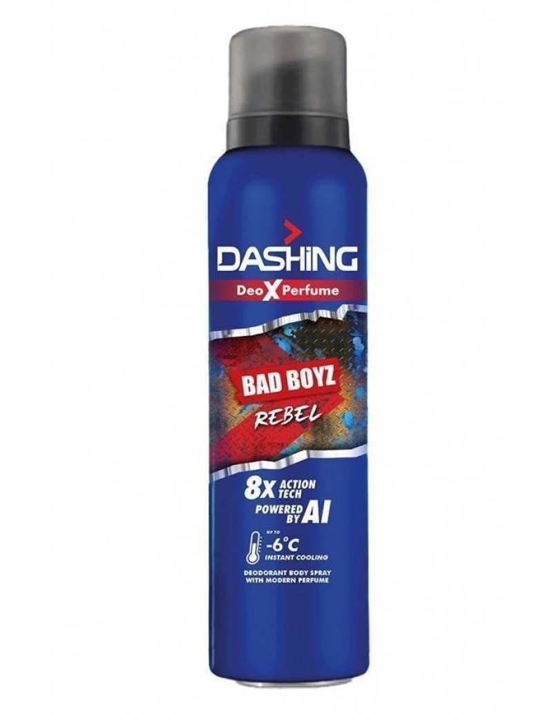 DASHING BAD BOYZ DEO PERFUME SPRAY REBEL125ML