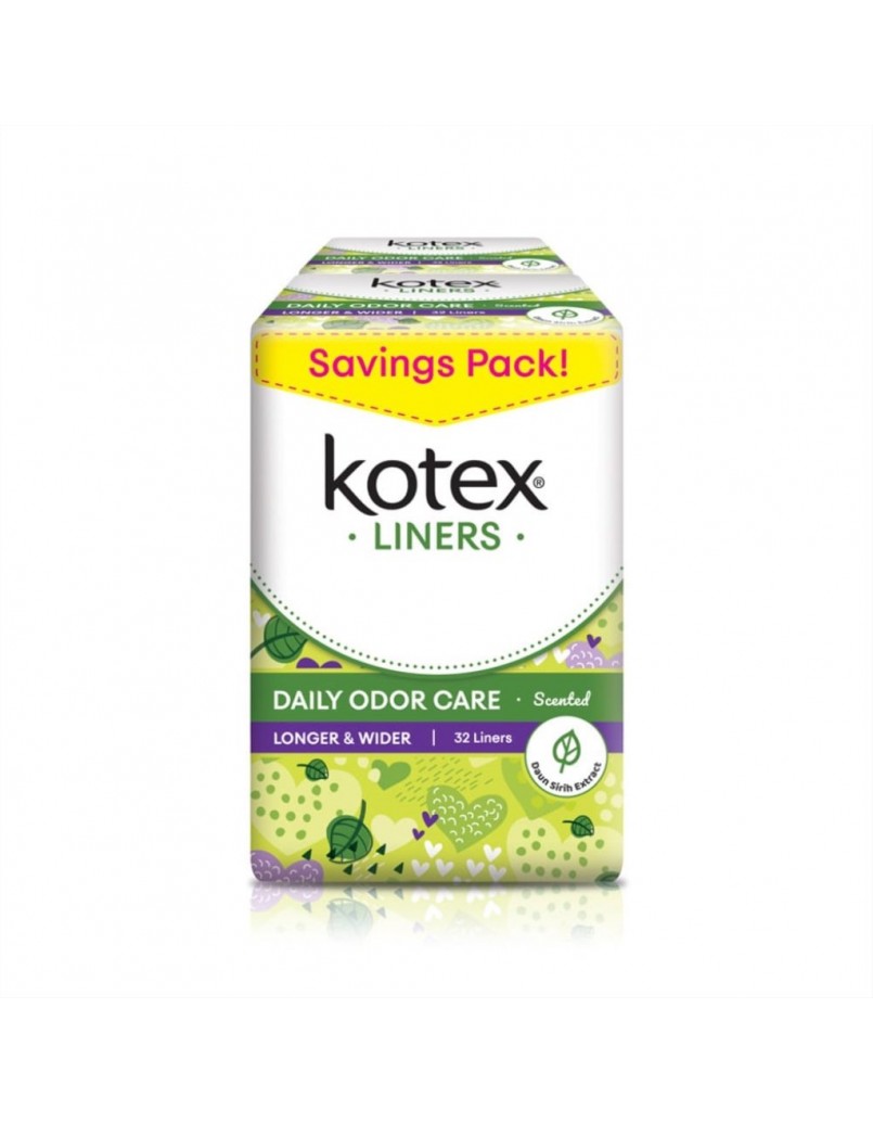 KOTEX FL LONGER&WIDER DAUN SIRIH 30'S