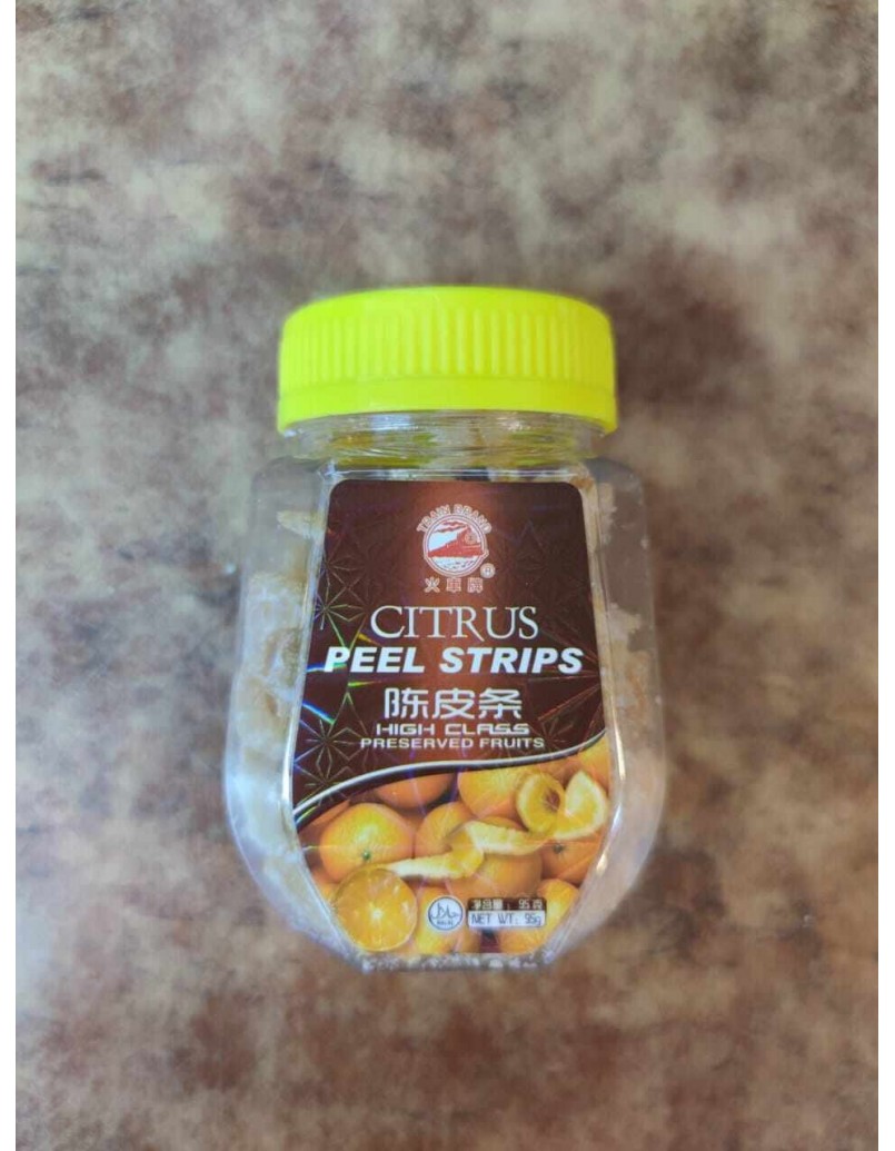 TRAIN ROYAL CITRUS PEEL STRIPS 95G