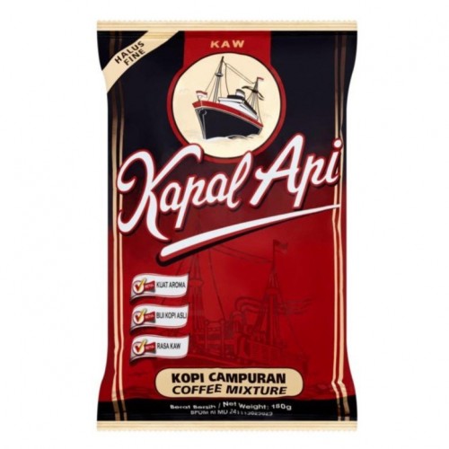 KAPAL API KOPI CAMPURAN(HALUS) 180G