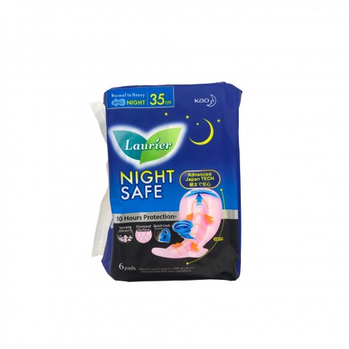 LAURIER NIGHT SAFE WINGS ULTRA 35CM 6PCS