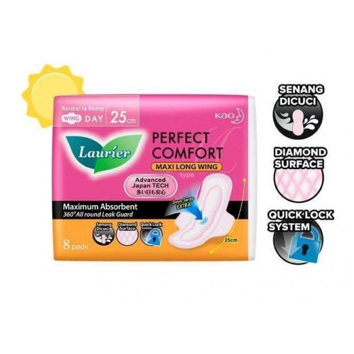 LAURIER AC SUPER MAXI (LONG) 8PCS