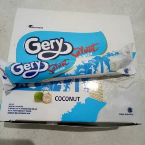 GERY SALUUT WAFER COCONUT 12+1'S X17.5G
