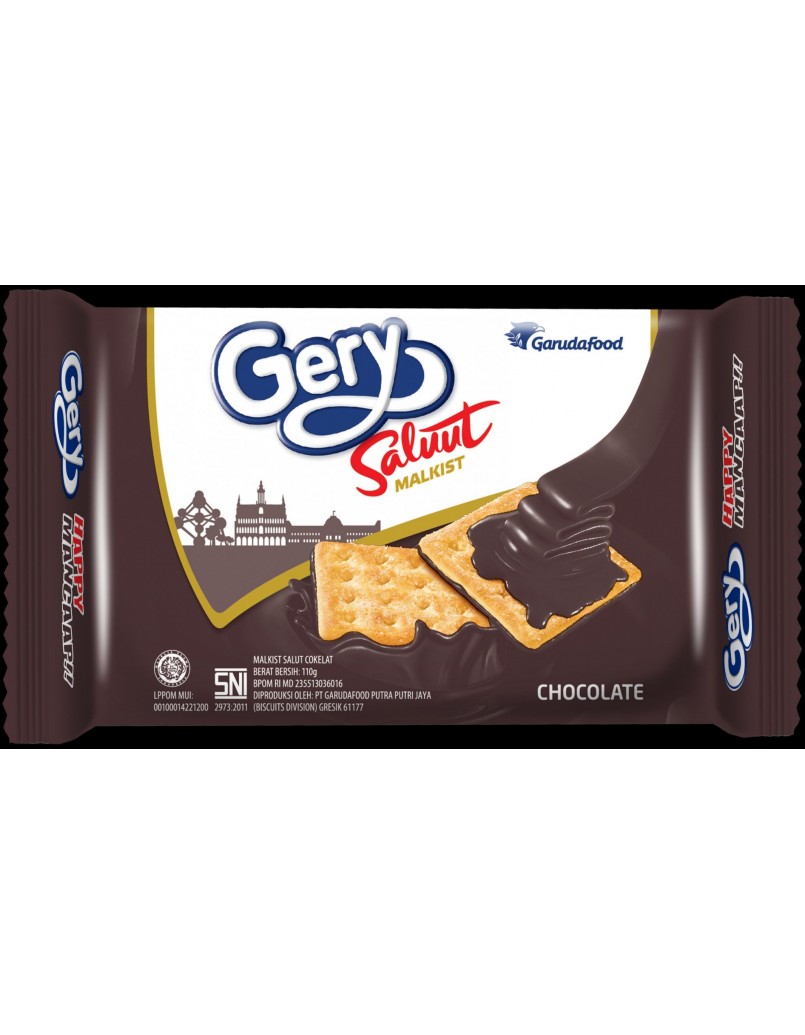 GERY SALUTE CHOCO CRACKERS 110G