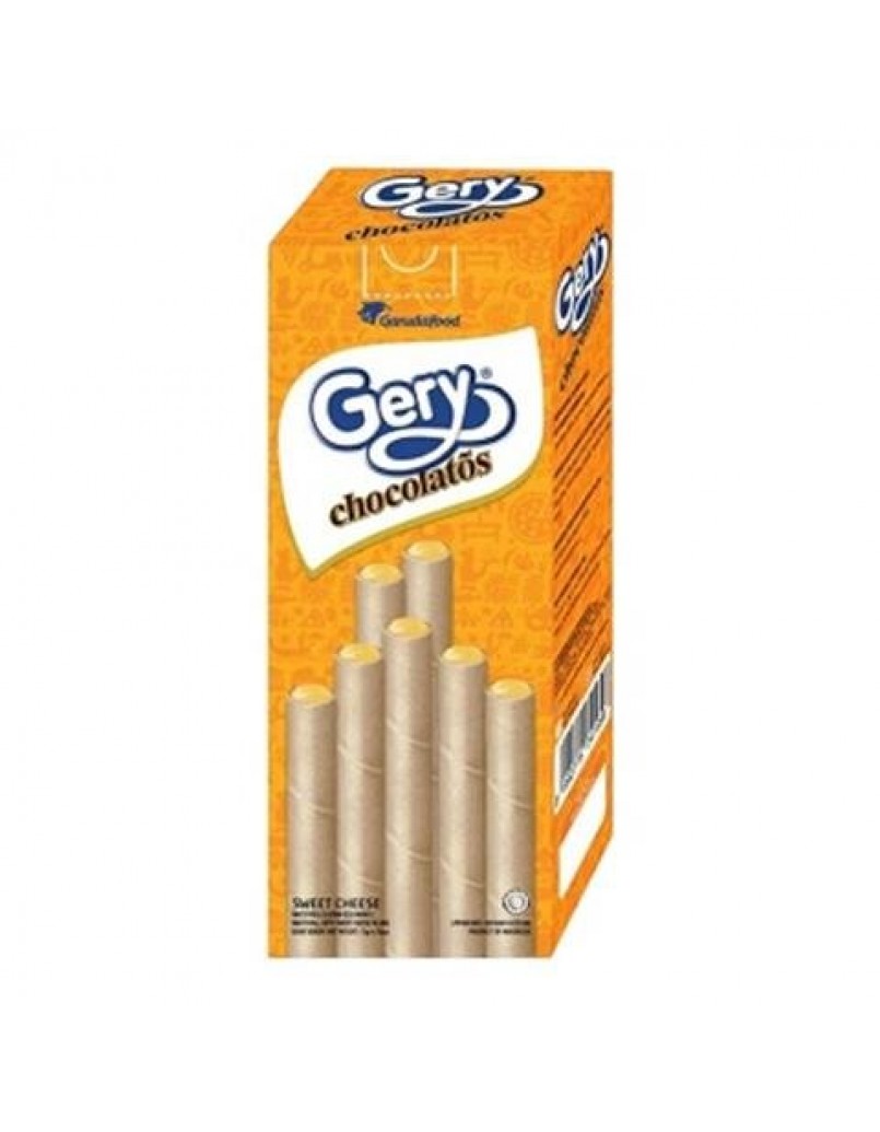 GERY SWEET CHEESE WAFER ROLL 10 X16G