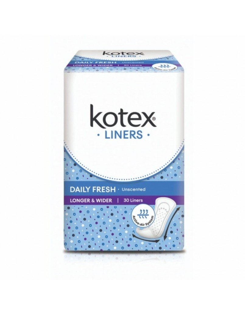 KOTEX FL LONGER&WIDER 30'S