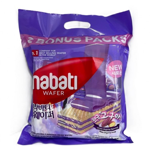 NABATI KOREAN GOGUMA CREAM WAFER 360G
