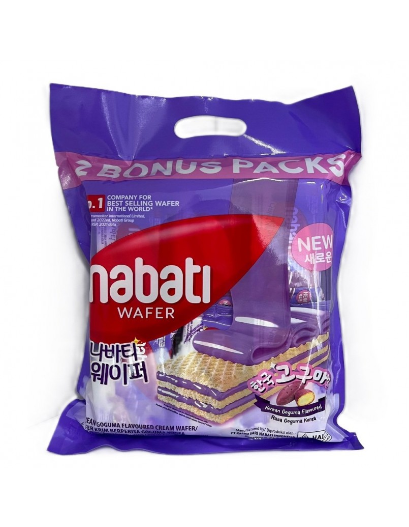 NABATI KOREAN GOGUMA CREAM WAFER 360G