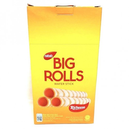 NABATI RICHEESE BIG ROLLS 10 X14G