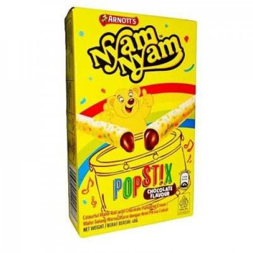 ARNOTT'S NYAMNYAM POPSTICK CHOCO FLV 48G