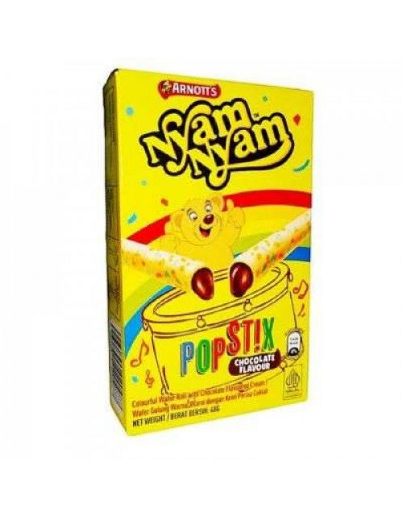 ARNOTT'S NYAMNYAM POPSTICK CHOCO FLV 48G