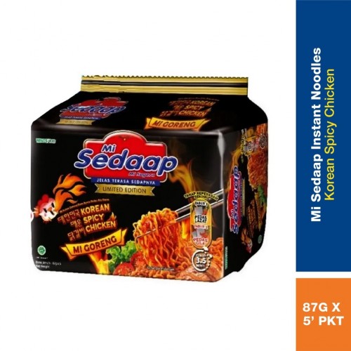 MI SEDAAP (KOREAN SPICY) 5 X87G