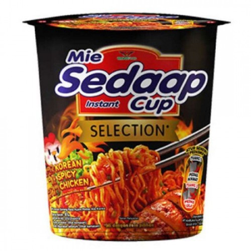 MI SEDAAP CUP KOREAN SPICY DRY 81G