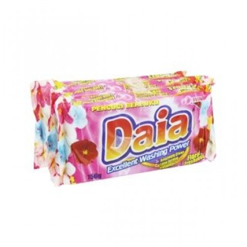 DAIA SOAP(FLORAL) 3 X150G