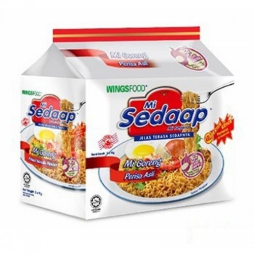 MI SEDAAP (GORENG) 5 X91G + 86G