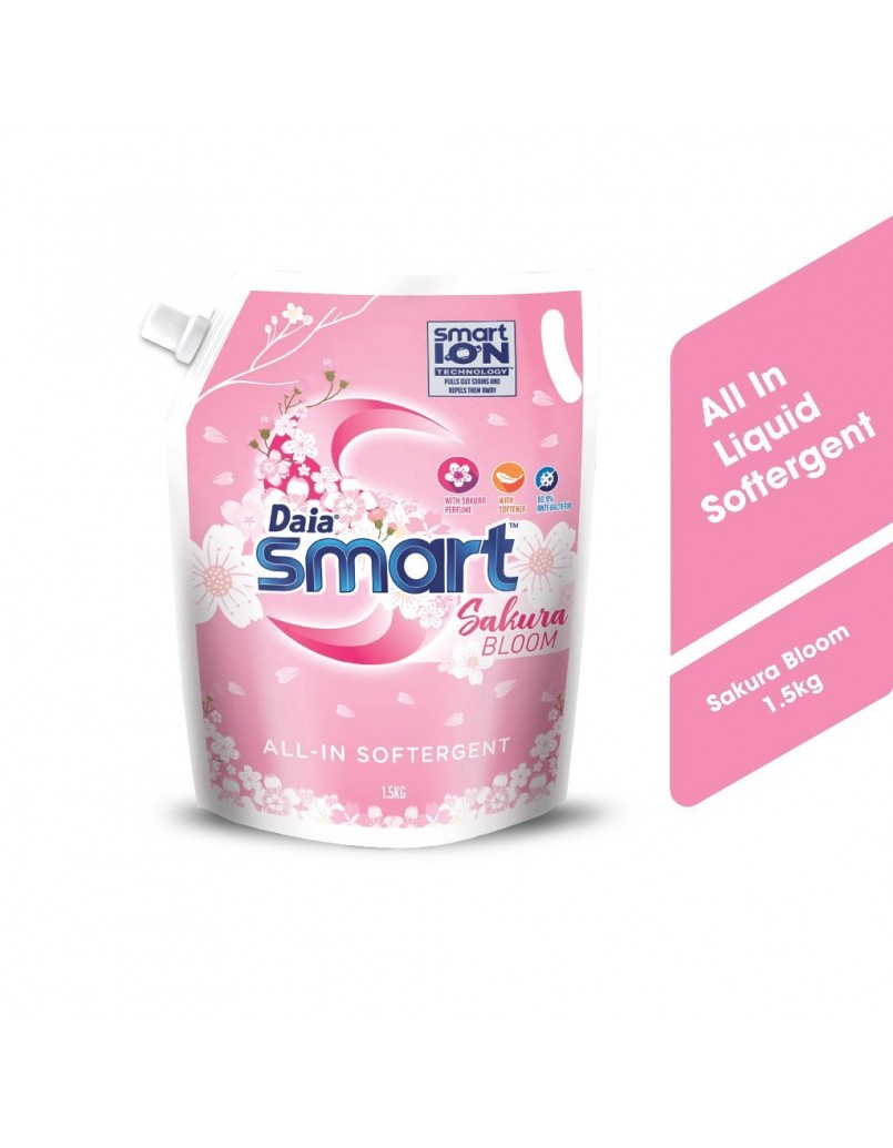 DAIA SMART LIQ DETERGENT SOFT SAKURA 1.5KG REFILL