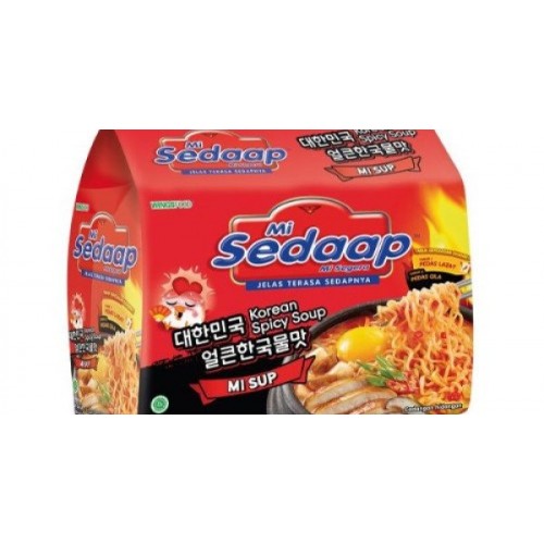 MI SEDAAP (KOREAN SPICY SOUP) 5 X87G