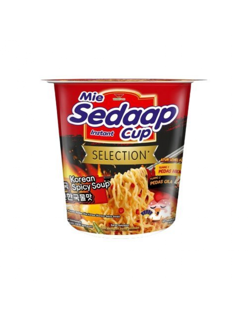 MI SEDAAP CUP KOREAN SPICY SOUP 75G