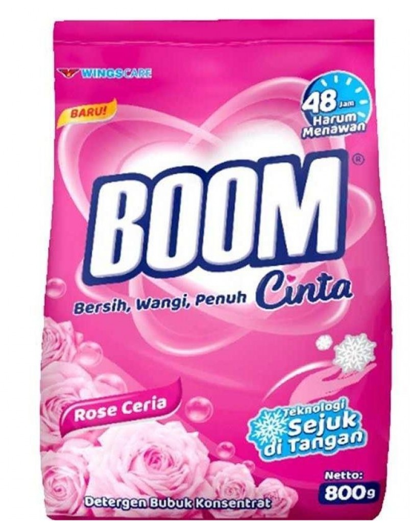 BOOM CINTA ROSE 800G