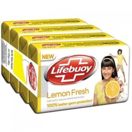 LIFEBUOY SOAP LEMON FRESH 3+1 X 115G
