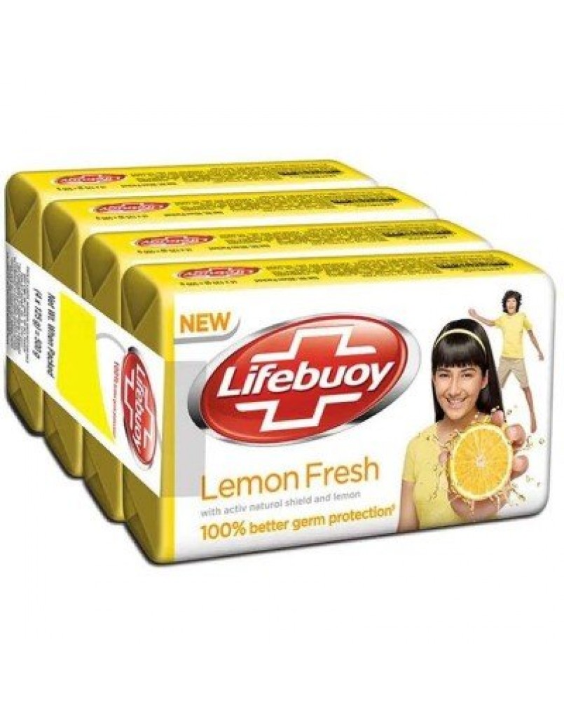 LIFEBUOY SOAP LEMON FRESH 3+1 X 115G