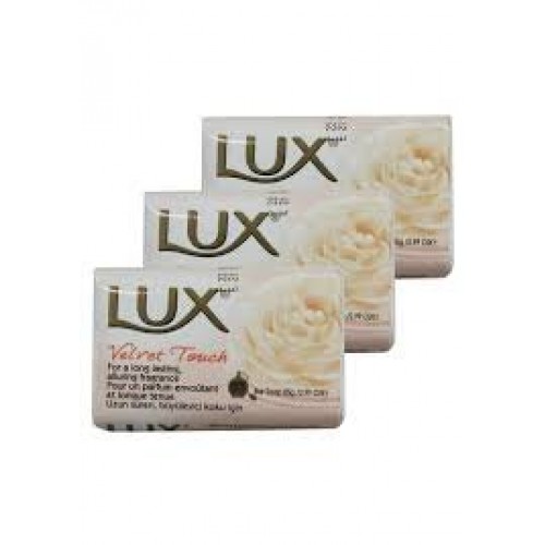 LUX SOAP VELVET (WHITE) 3 X85G
