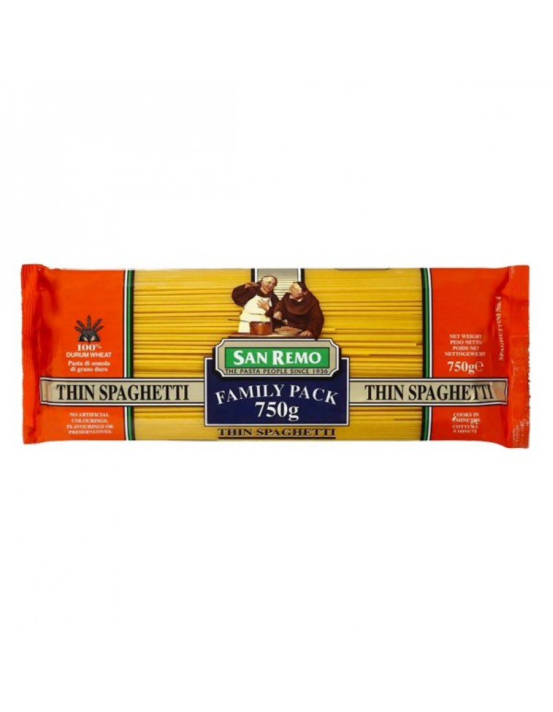 SAN REMO SPAGHETTI (VALUE PACK) 750G