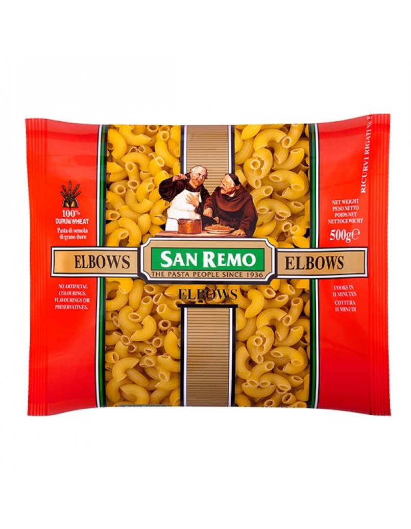 SAN REMO ELBOWS 500G