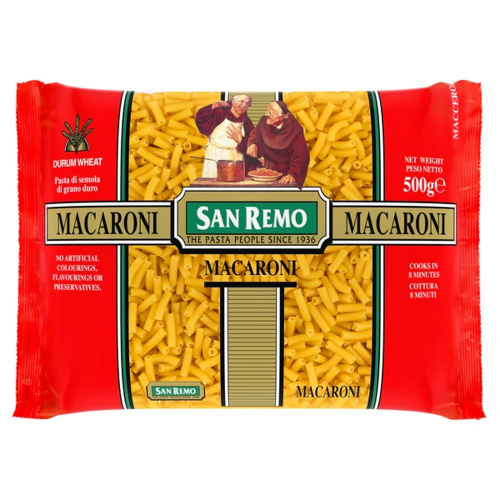 SAN REMO MACARONI 500G