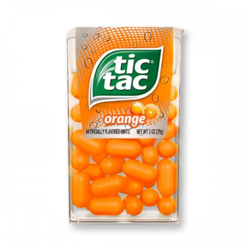 TIC-TAC CANDY ORANGE 14.5G