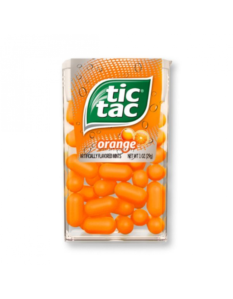 TIC-TAC CANDY ORANGE 14.5G